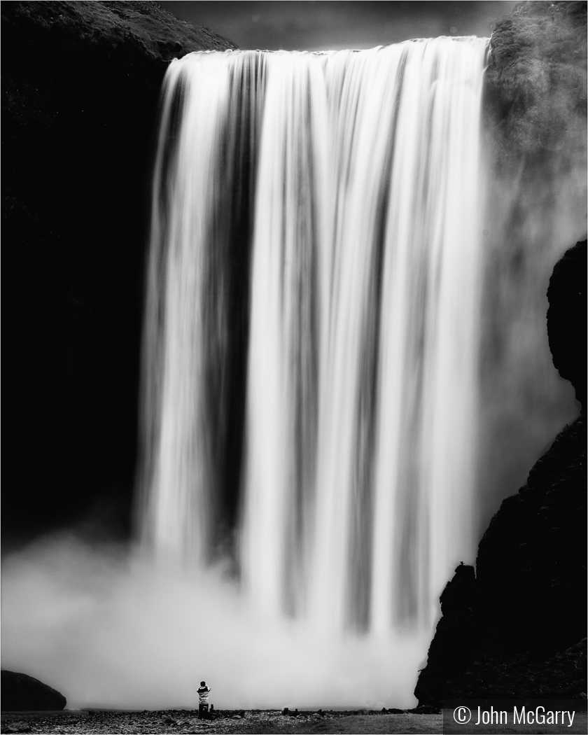 Mighty Skogafoss by John McGarry