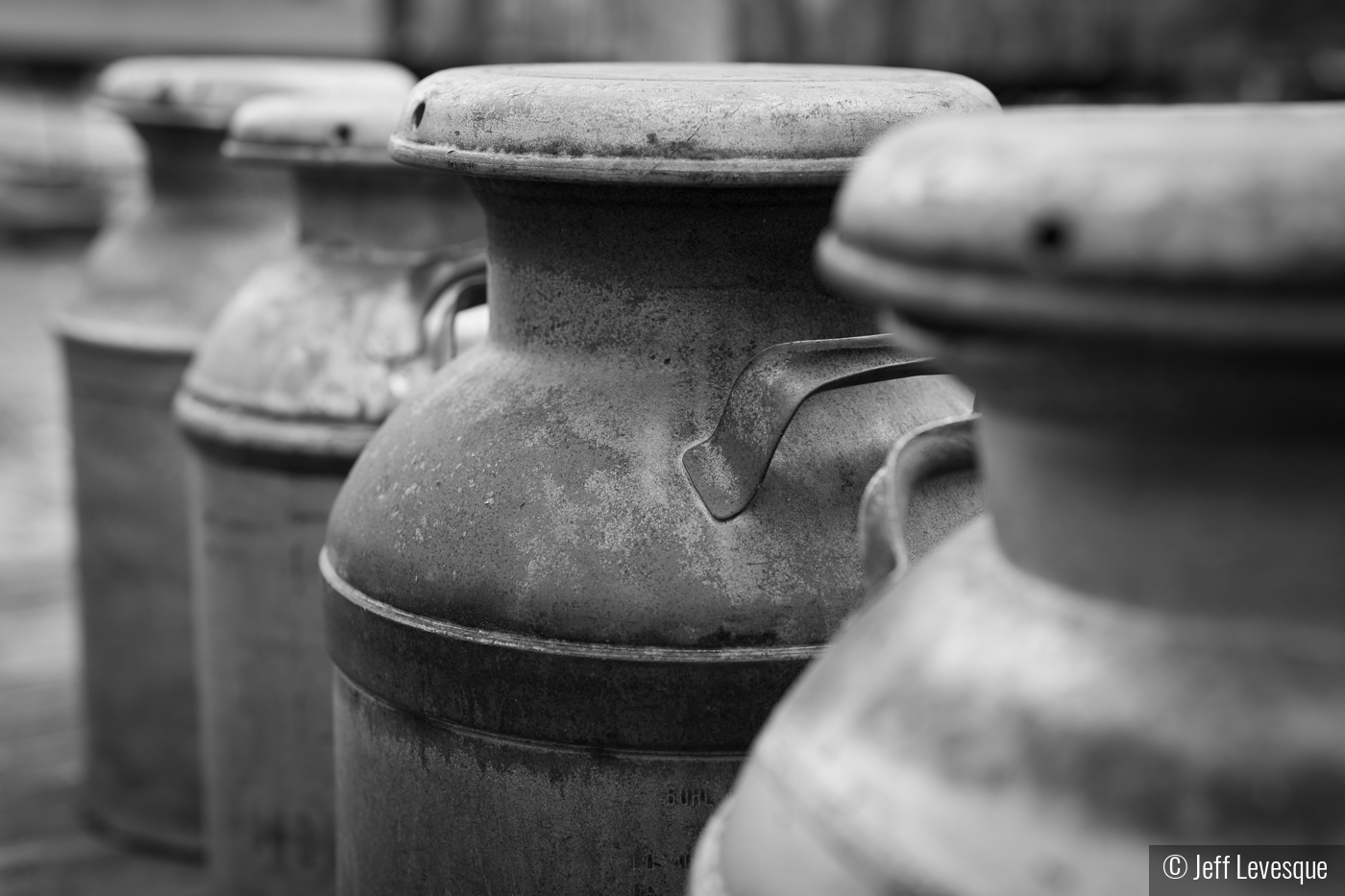 Milk Canisters by Jeff Levesque