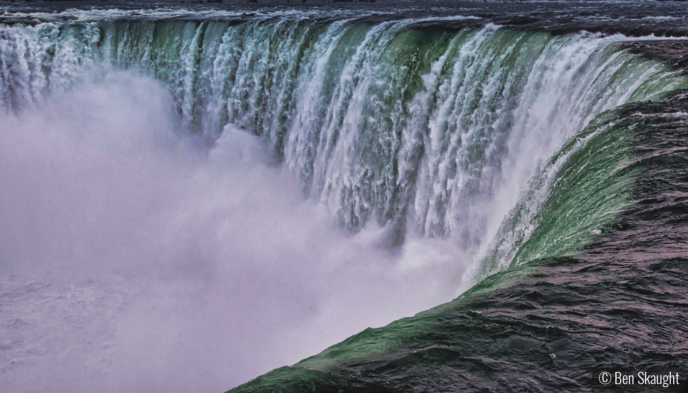 Mist of Horseshoe Falls by Ben Skaught