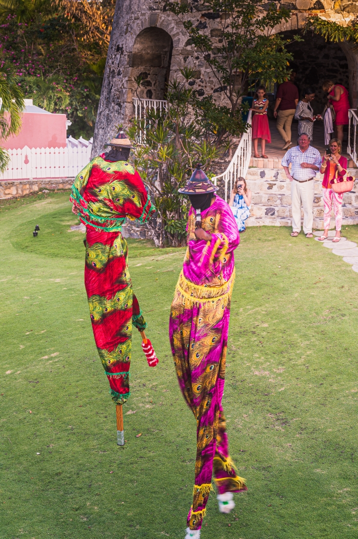 Moko Jumbies of St. Croix by Peter Rossato