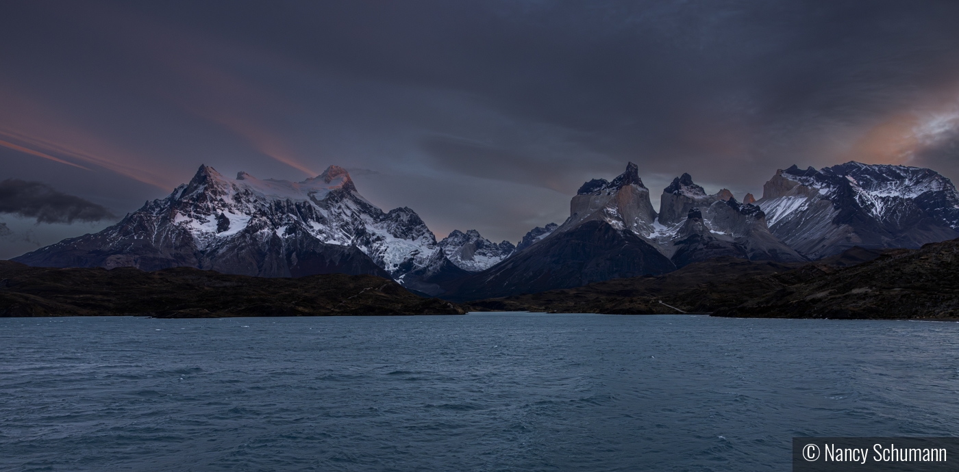 Morning in Patagonia by Nancy Schumann