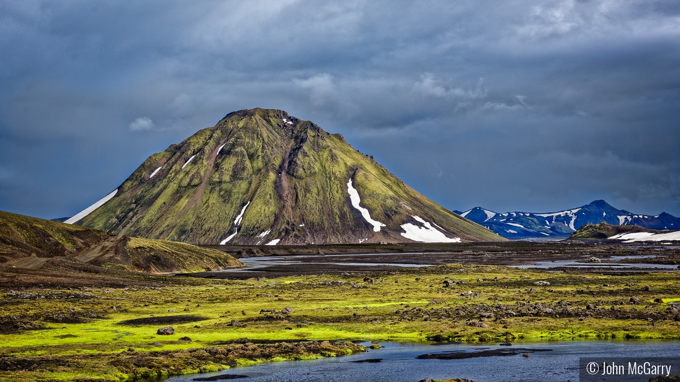 Mountain and Green Moss by John McGarry