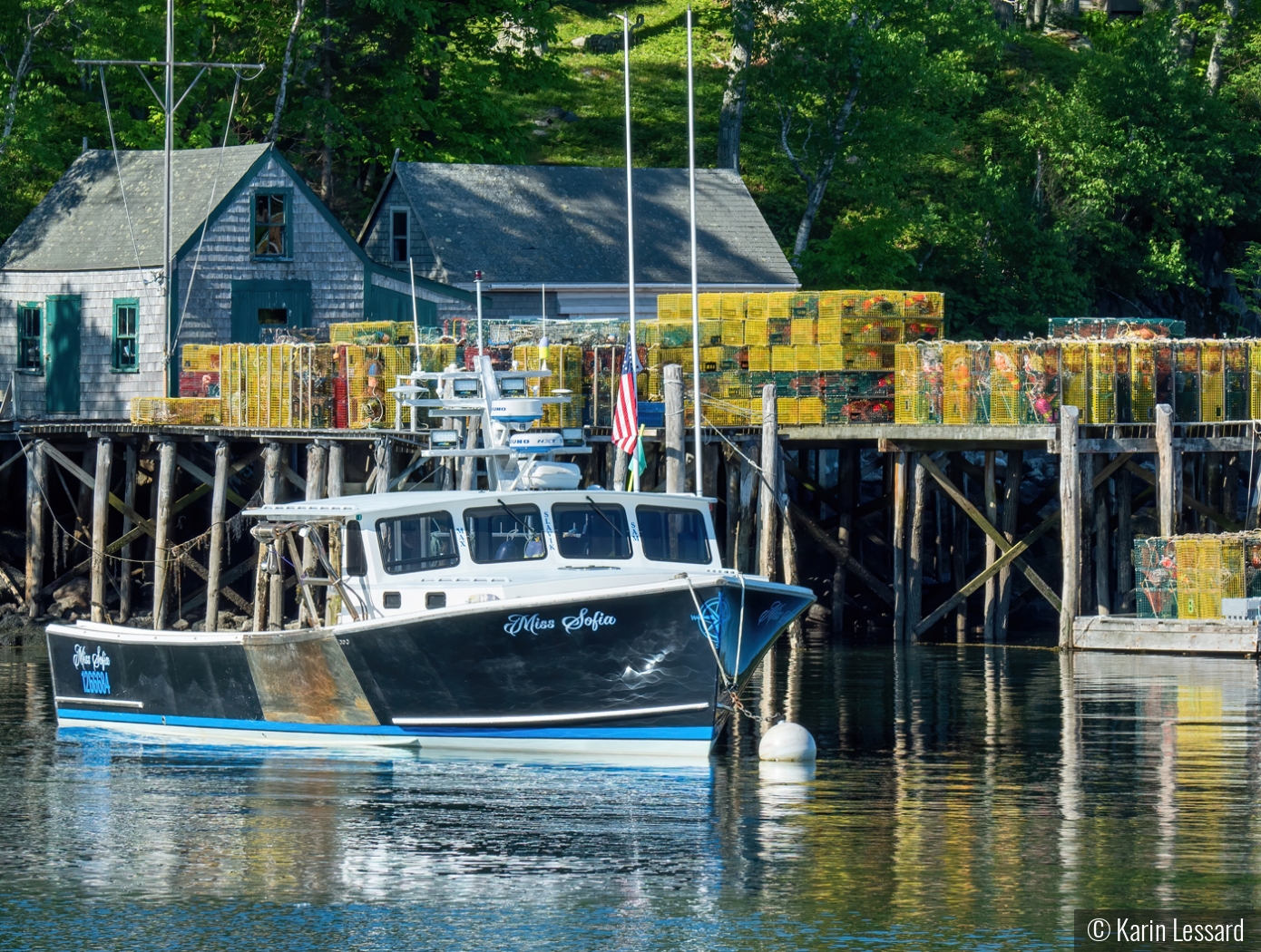 No Lobstering Today by Karin Lessard