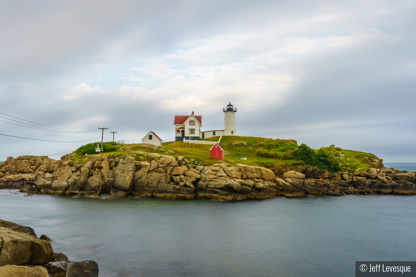 Nubble Lighthouse by Jeff Levesque