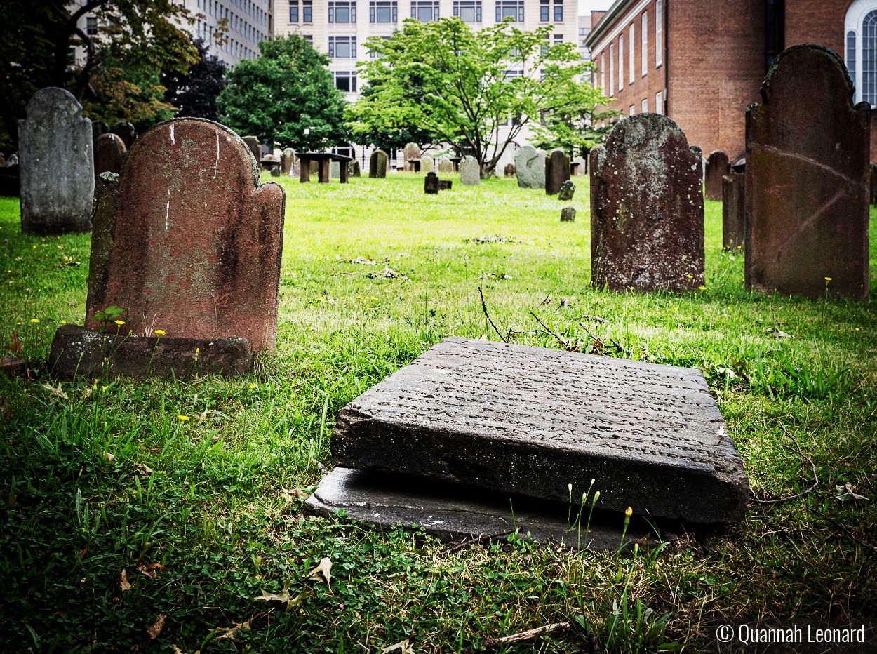 Old Gravestone by Quannah Leonard