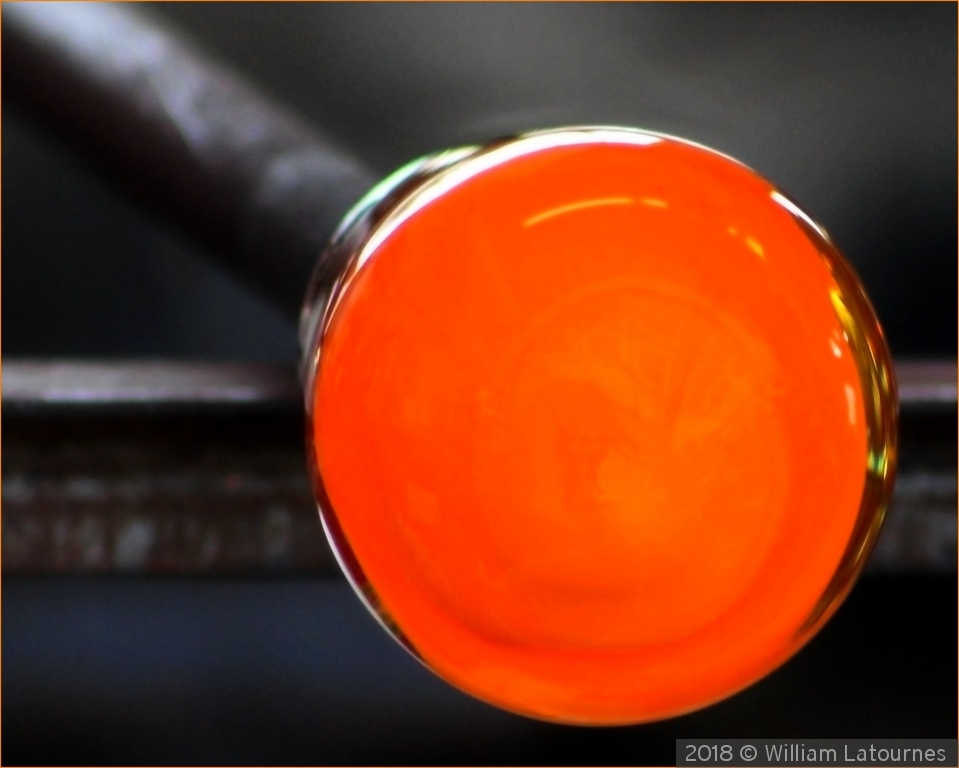 Qrange Glass Globe by William Latournes