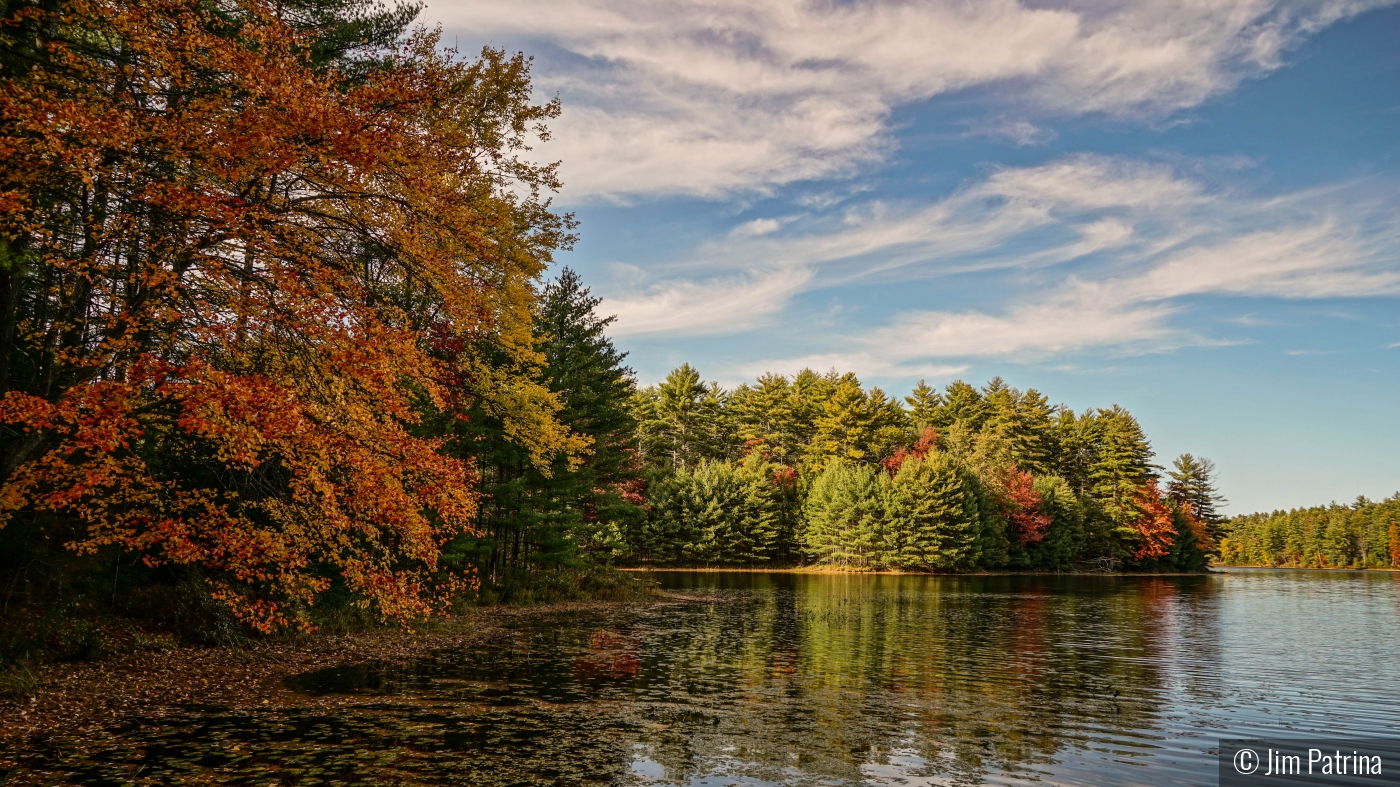 Quabbin in the Fall by Jim Patrina