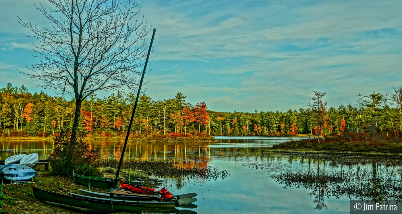 Quabbin Reservoir in the Fall by Jim Patrina