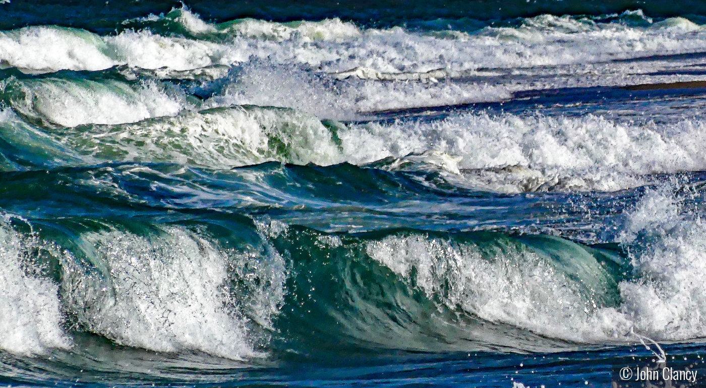 Race Point Cape Cod Breakers by John Clancy