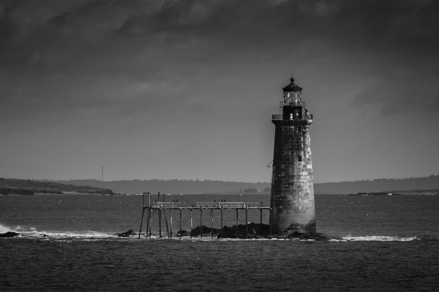 Ram Island Light by Jeff Levesque