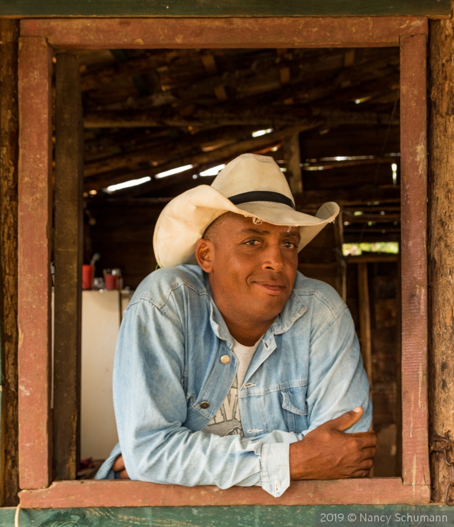 Rancher at home by Nancy Schumann