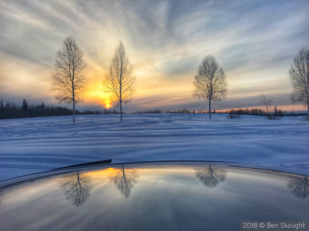 Reflections on a Sunset by Ben Skaught