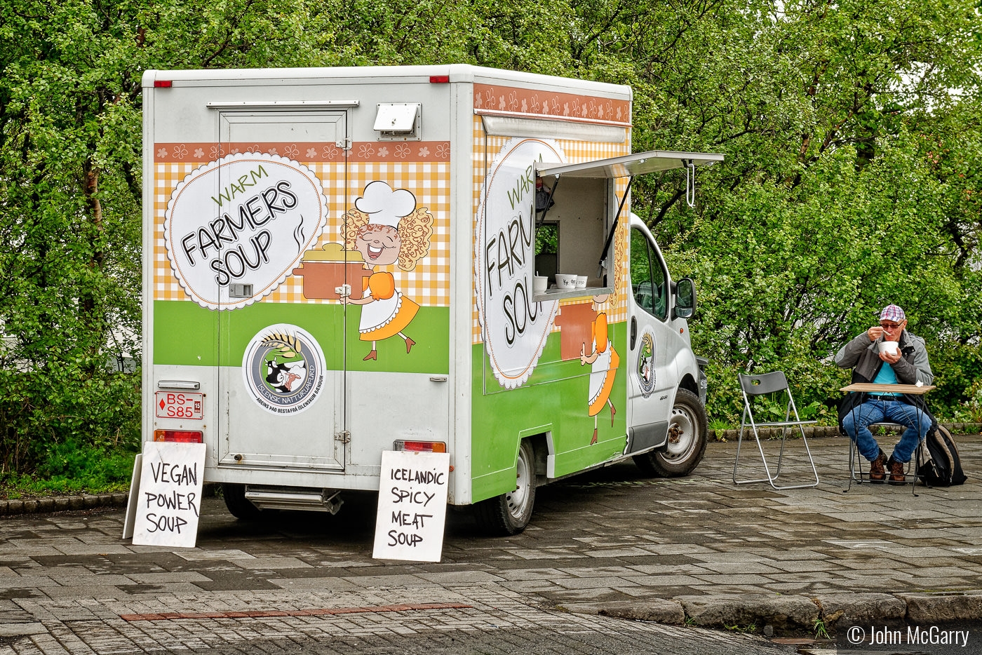 Reykjavik Food Truck by John McGarry