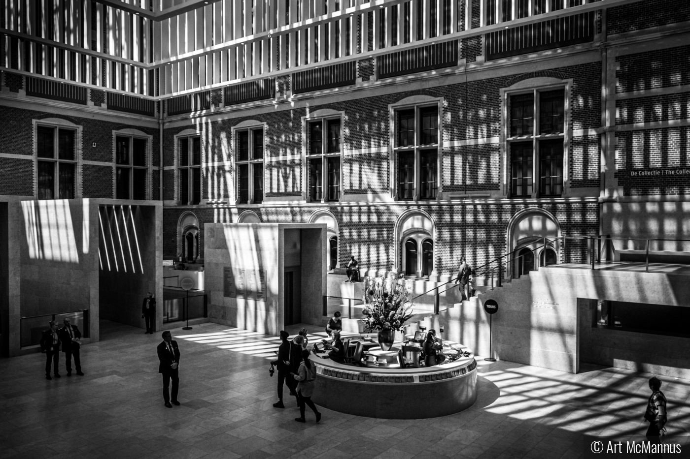 Rijks Museum Atrium - Amsterdam by Art McMannus