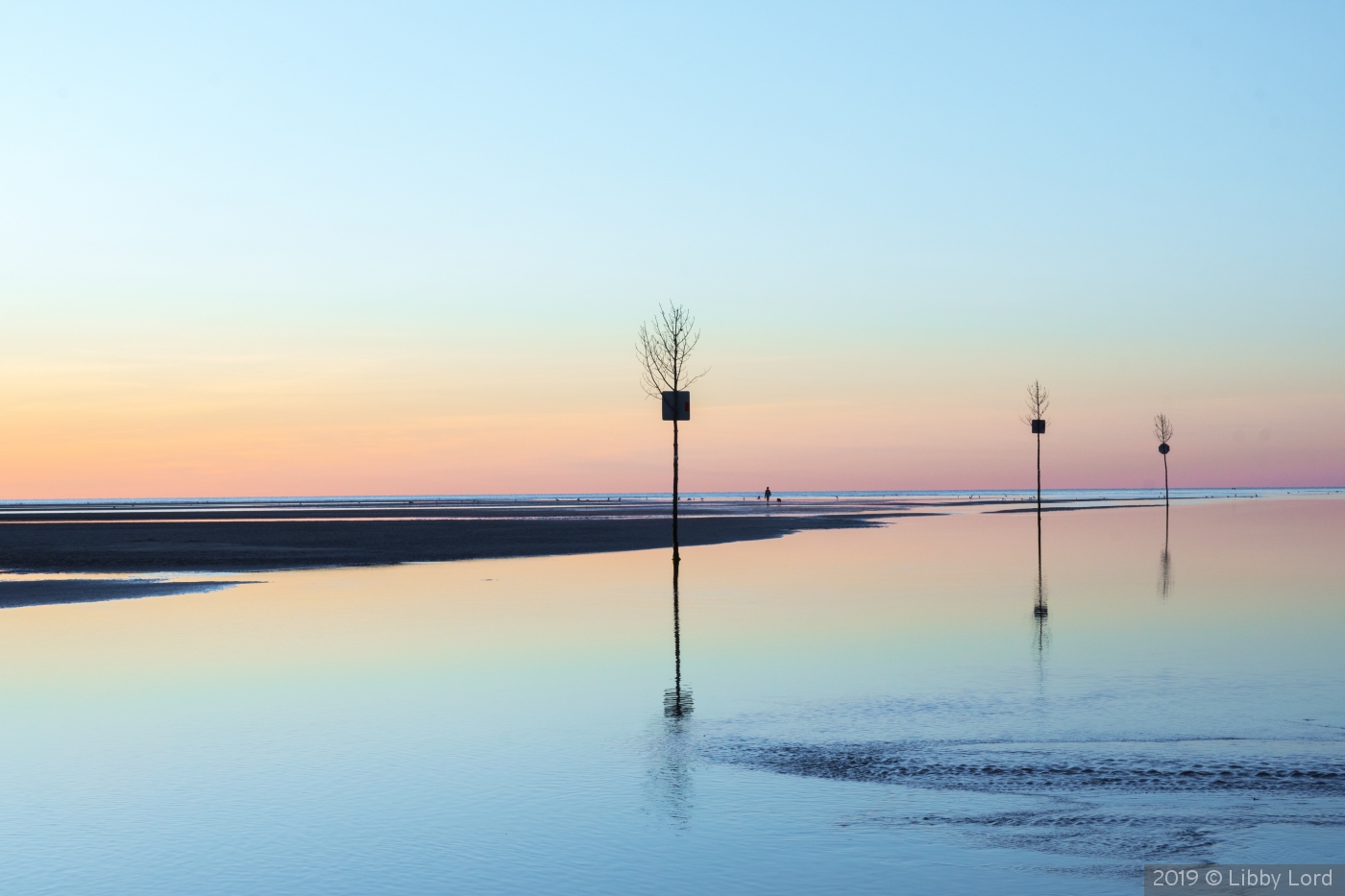 Rock Harbor Sunset by Libby Lord