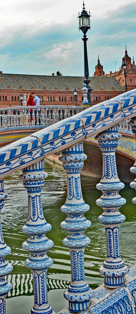 Romantic Moment In Sevilla by Lou Norton