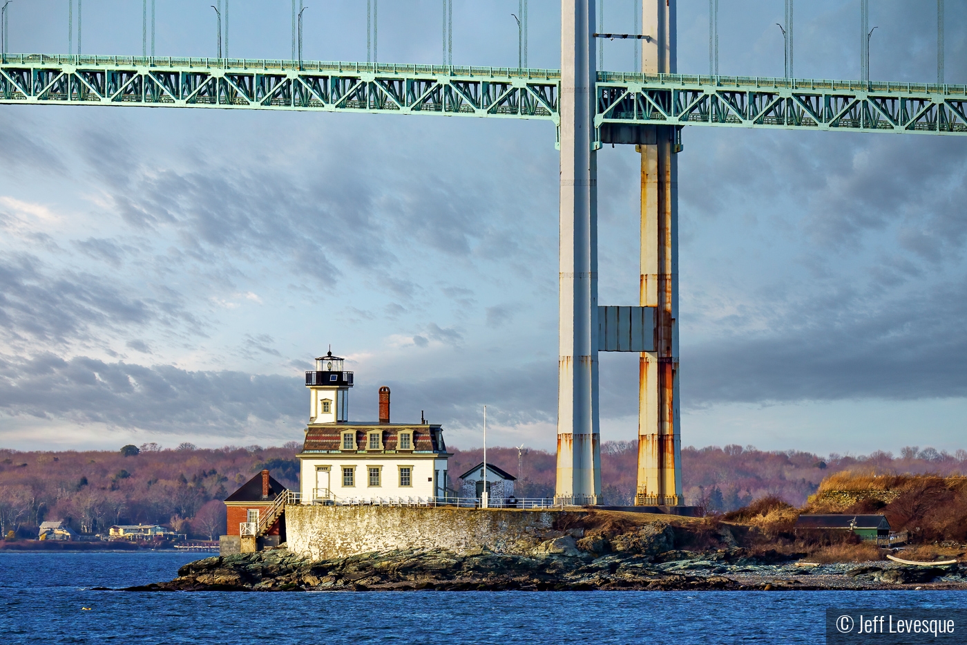 Rose Island Light by Jeff Levesque