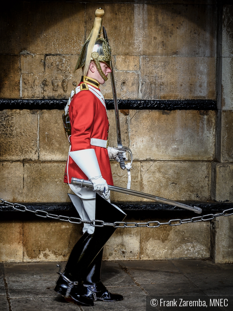 Royal Horse Guard Marching by Frank Zaremba, MNEC