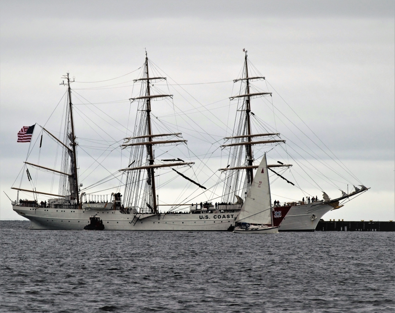 Sailing Bye by Charles Hall