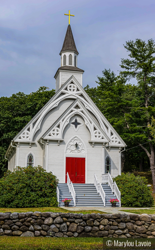 Saint Bridget Church by Marylou Lavoie