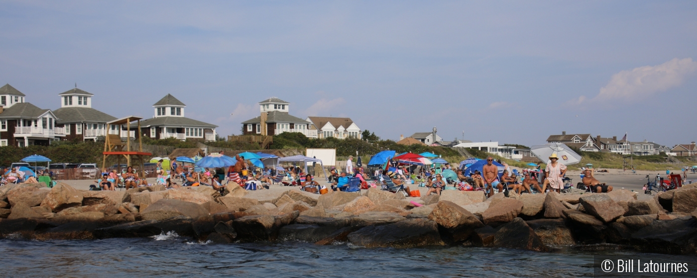 Salty Brine State Beach Narragansett RI by Bill Latournes