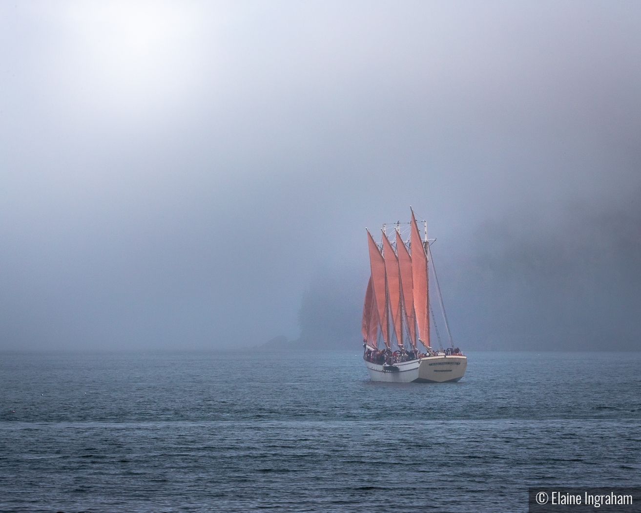 Schooner Margaret Todd by Elaine Ingraham