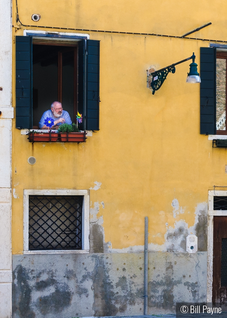 Second Floor View of Venice by Bill Payne