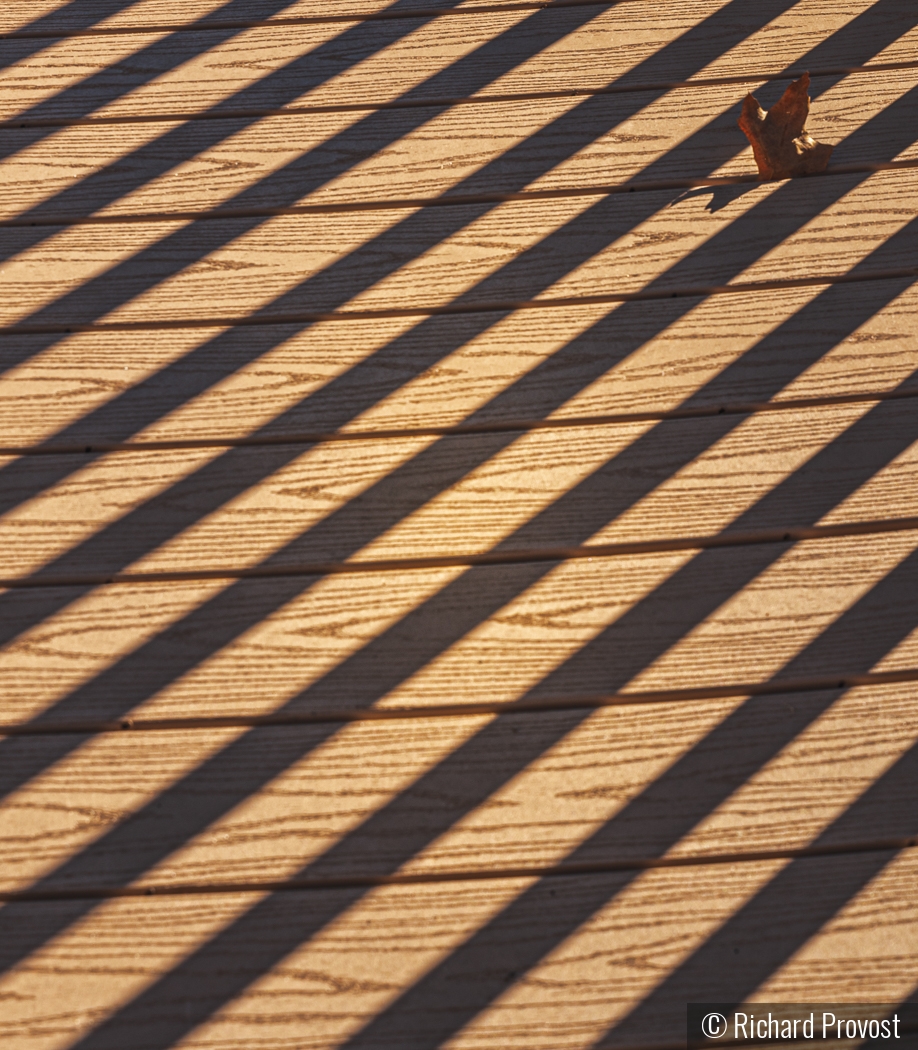 Shadows on the ramp by Richard Provost