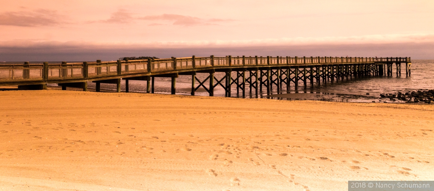 Silver Sands State Beach by Nancy Schumann