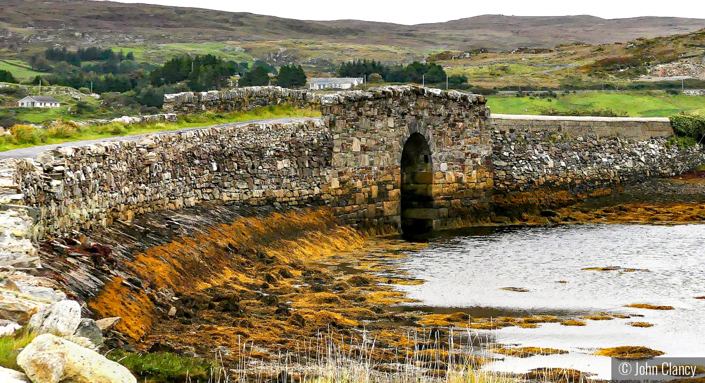 Sky Road bridge, Cty. Galway, Ireland by John Clancy