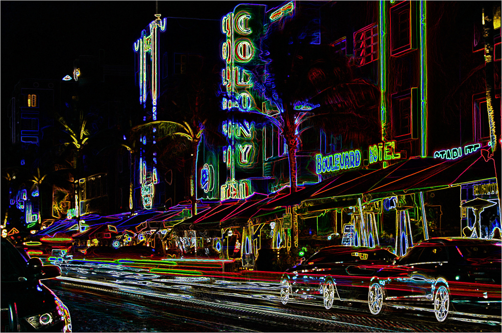 South Beach at Dusk by Bill Payne