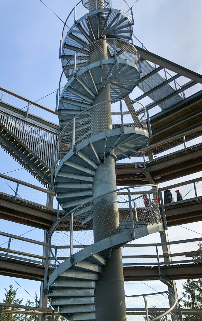 Spiral Staircase by Louis Arthur Norton