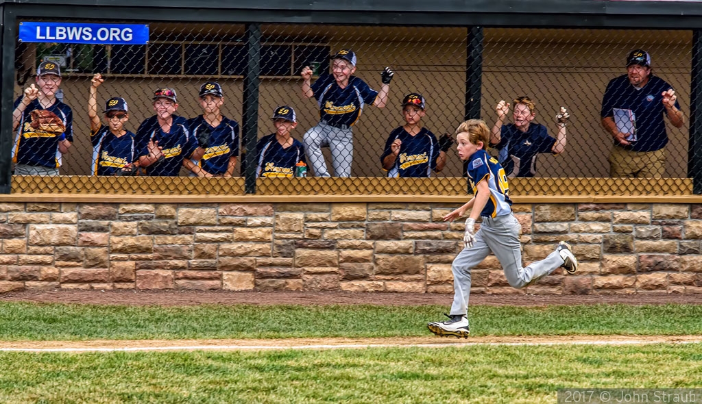 Sprinting for Home by John Straub