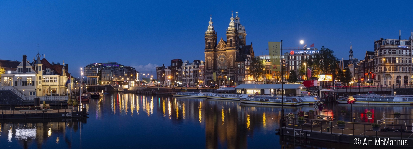 St. Nicholas Basilica - Amsterdam by Art McMannus