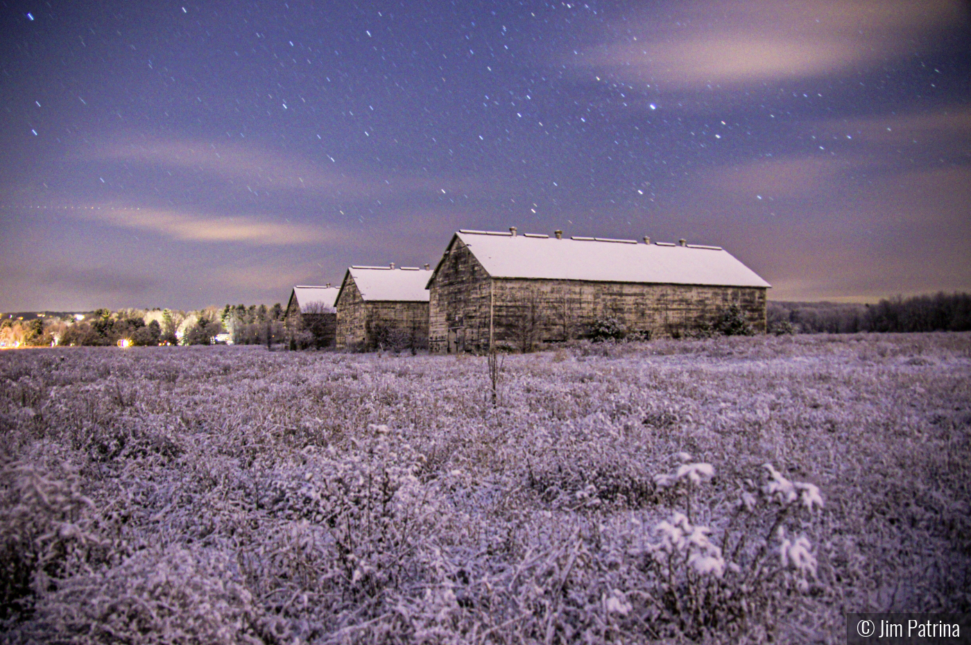 Starry Night on Hoskins Road by Jim Patrina