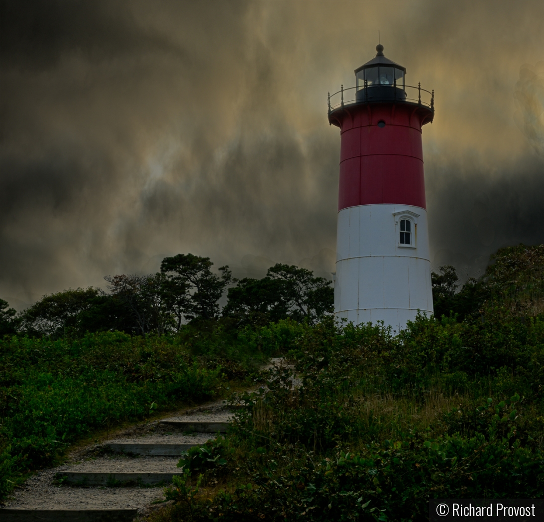 Storm clouds lifting by Richard Provost