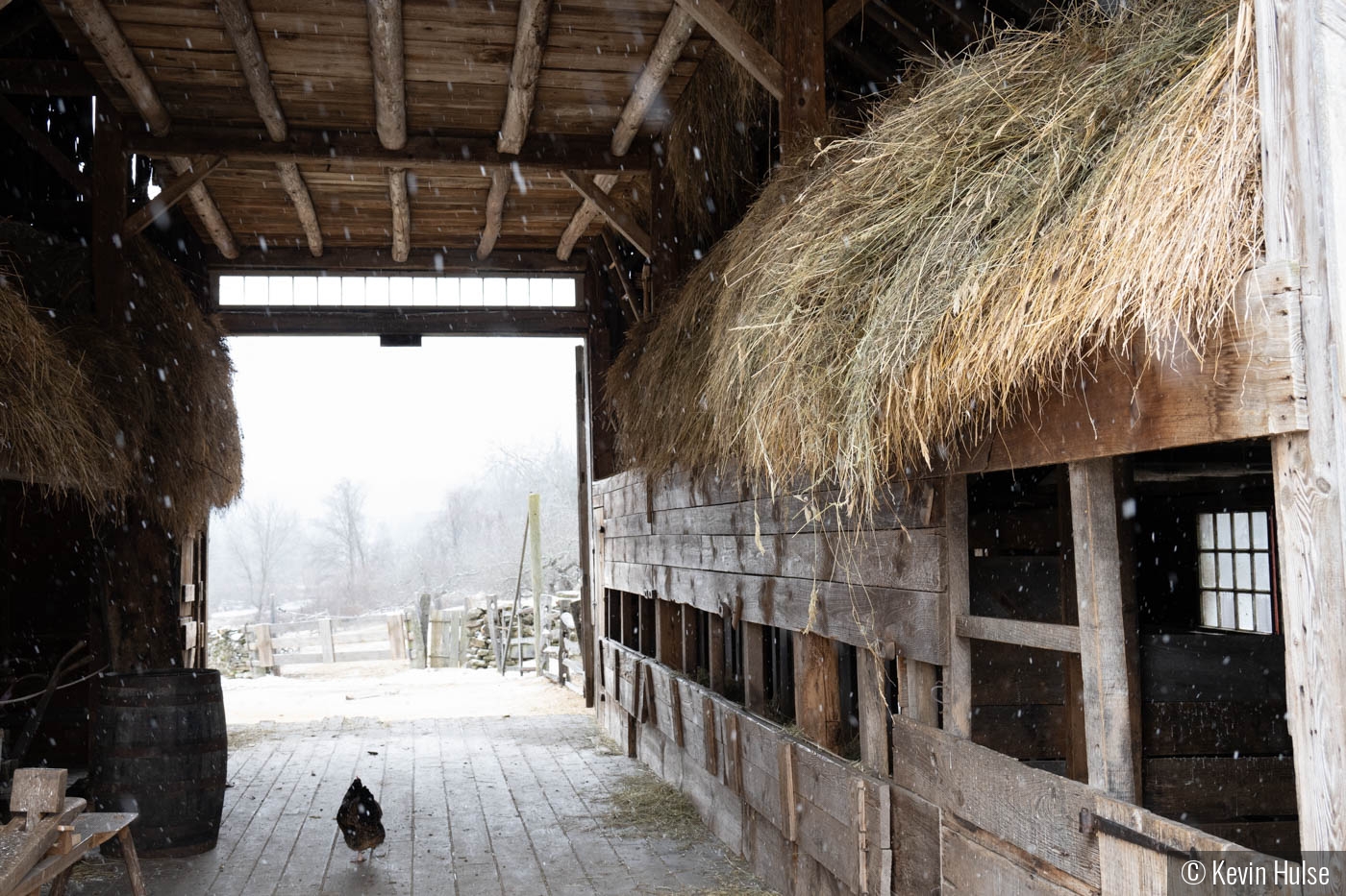 Sturbridge Barn by Kevin Hulse