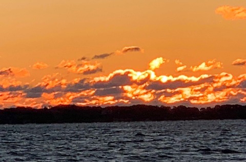 Sunrise on the sound by Harold Grimes