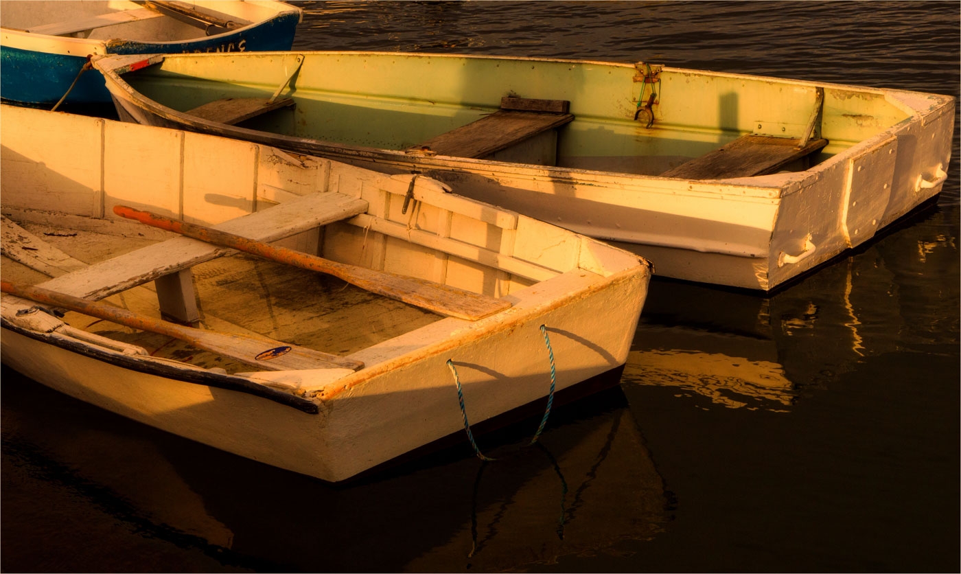 Sunset at the Dock by Alene Galin