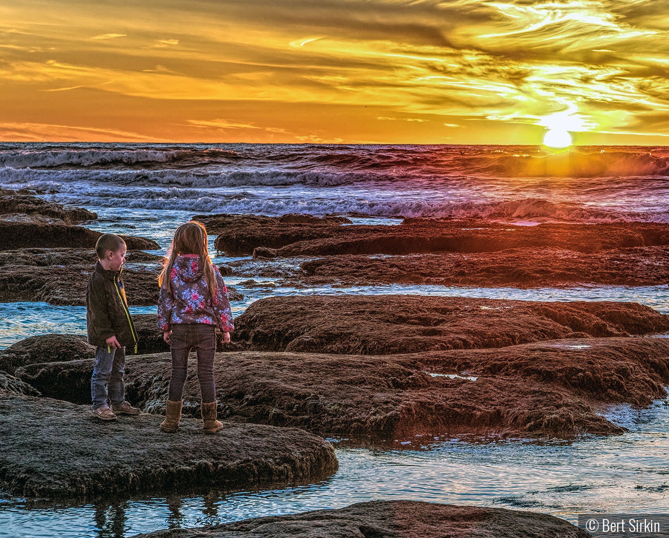 Sunset seekers by Bert Sirkin