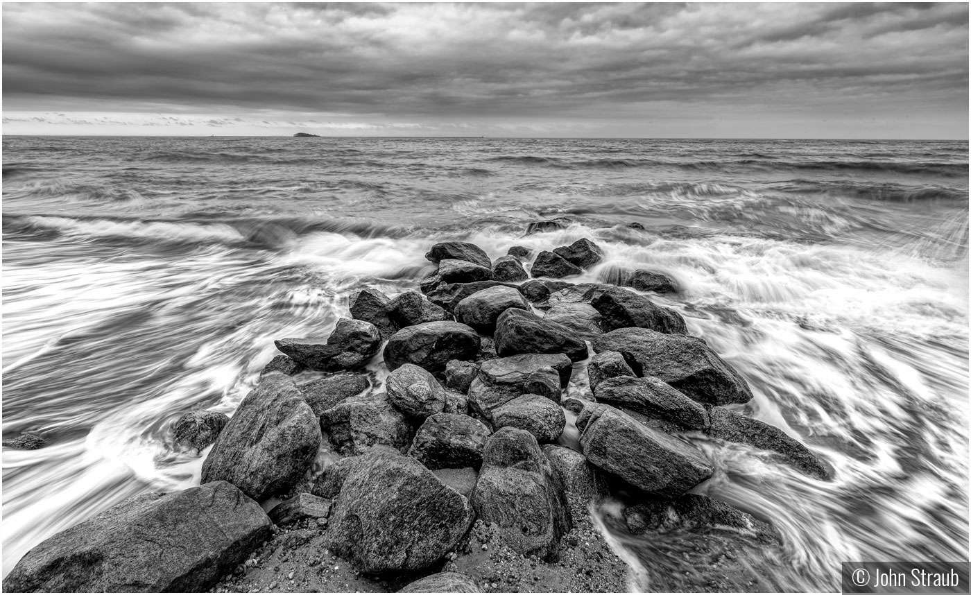 Surging Surf on the Sound by John Straub