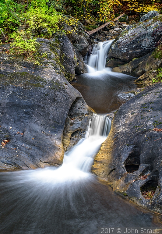 Tandem Waterfalls by John Straub