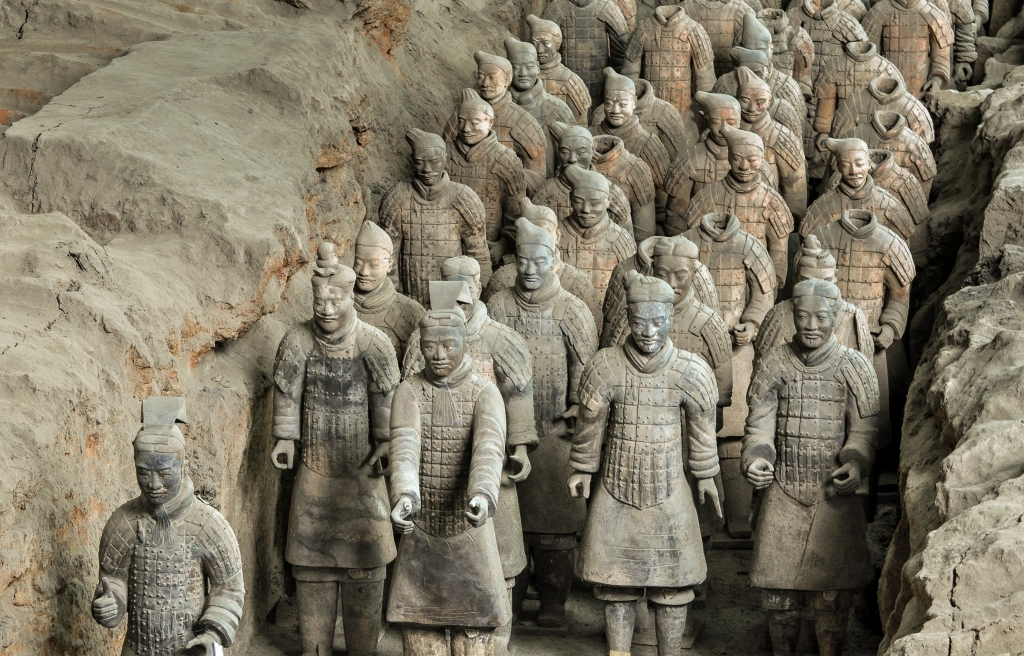 Terra Cotta Warriors - Xian China by Susan Case