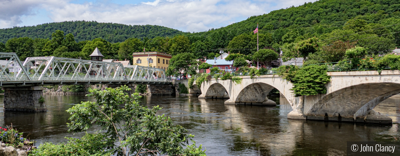 The Arched Flower Bridge by John Clancy