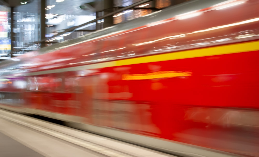 The Fast Train out of Berlin by Pamela Carter