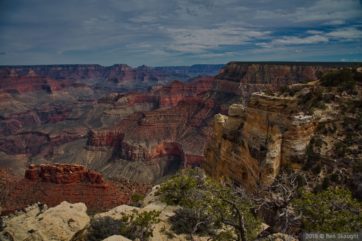 The Grand Colors of the Grand Canyon by Ben Skaught