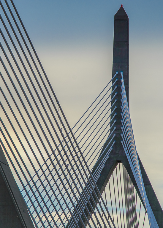 The Leonard P. Zakim Bridge by Bill Payne