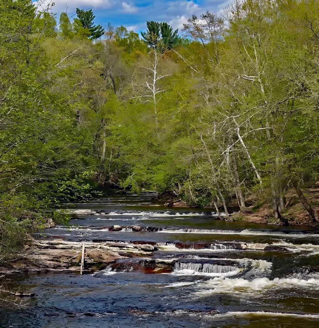 The River at Powder Hollow by Bruce Metzger