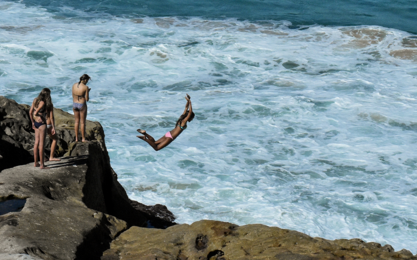 The sign said "No Jumping!" by Susan Case