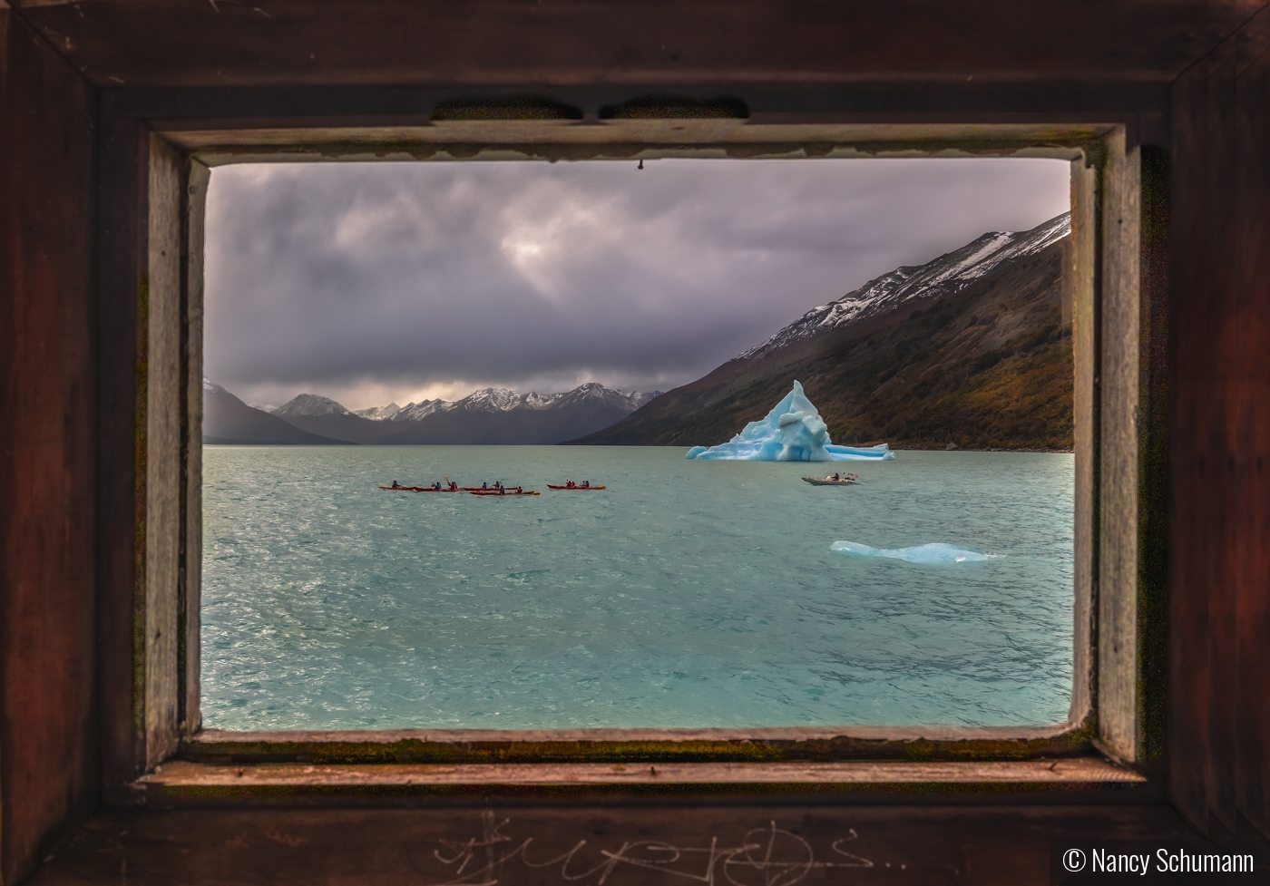 Through the Window by Nancy Schumann